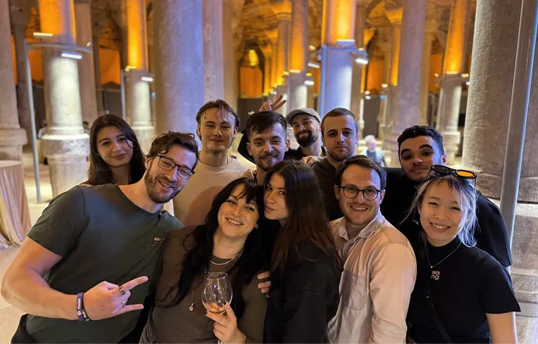 A gathering during Devconnect 2023 week