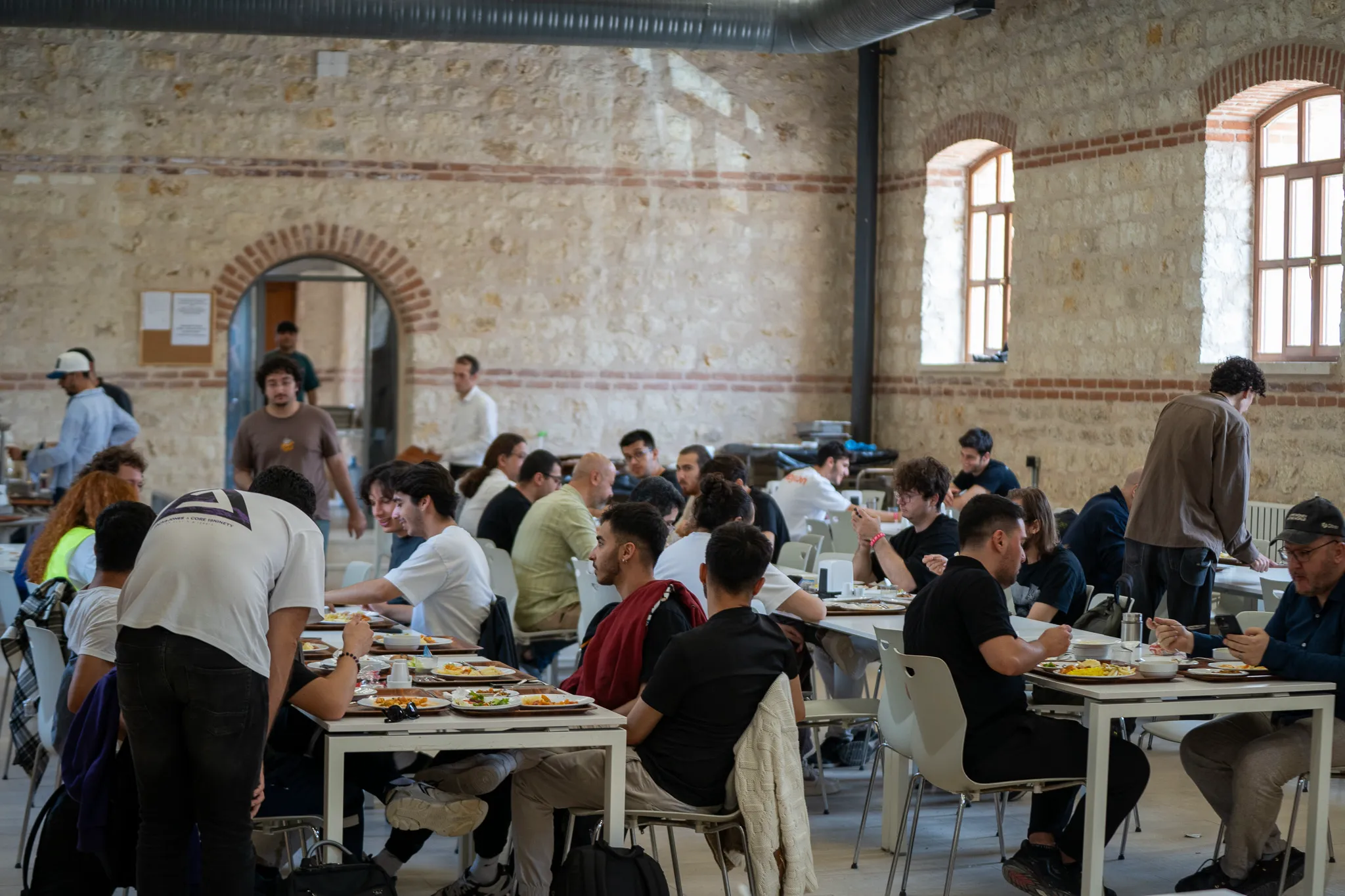 Developers during the ETHIstanbul build sessions