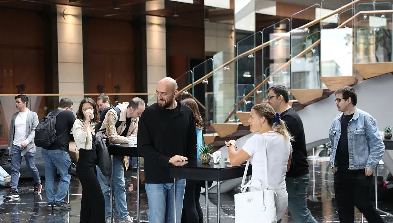 Cosmosphere attendees