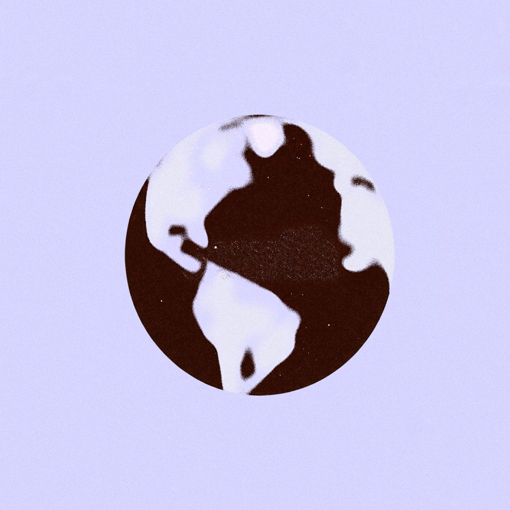 Globe representing geographic distribution